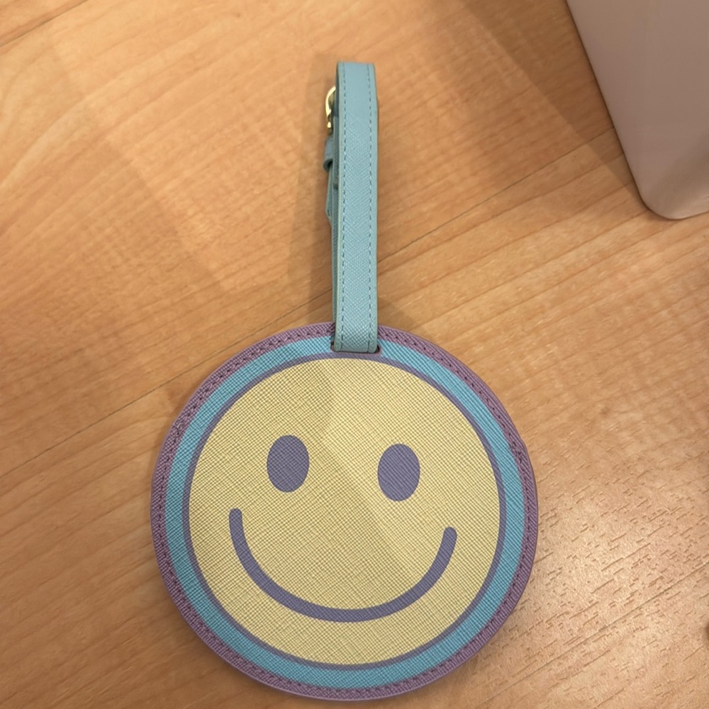 Stoney Clover Lane x Target Luggage Tag Smiley Face